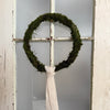 wreath- moss