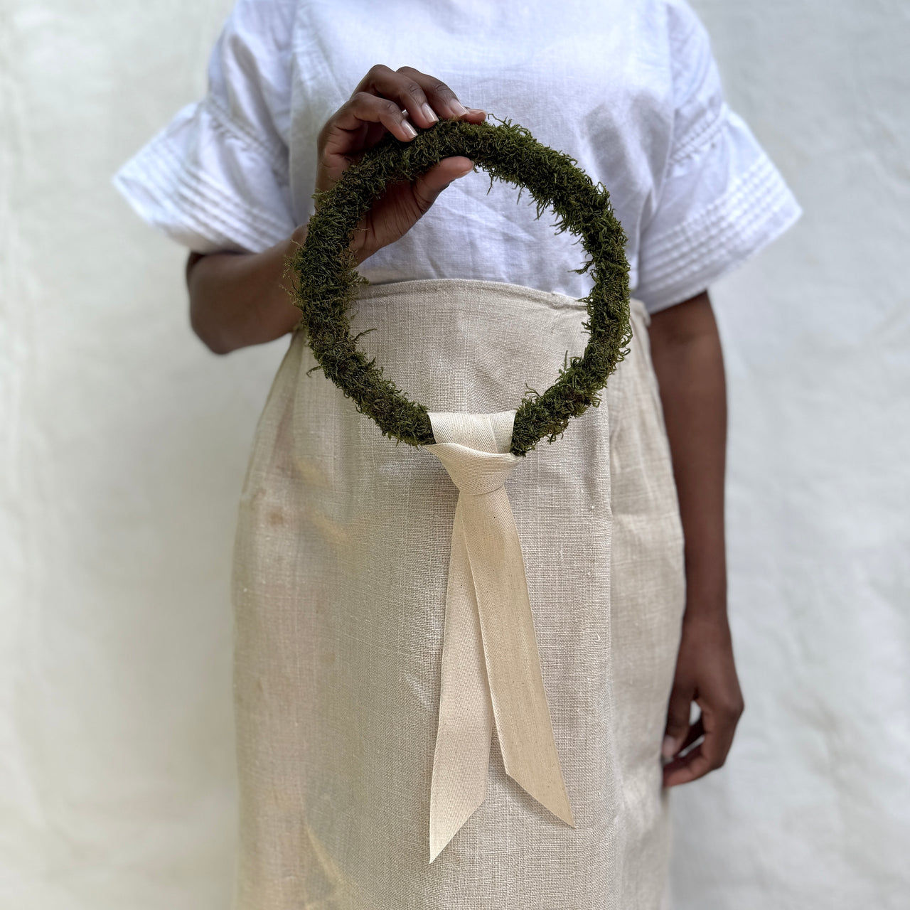 wreath- moss
