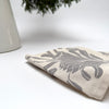 cotton protea flower napkins