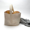 waxed bags with handle ( sm and med )