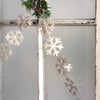 snowflake garland
