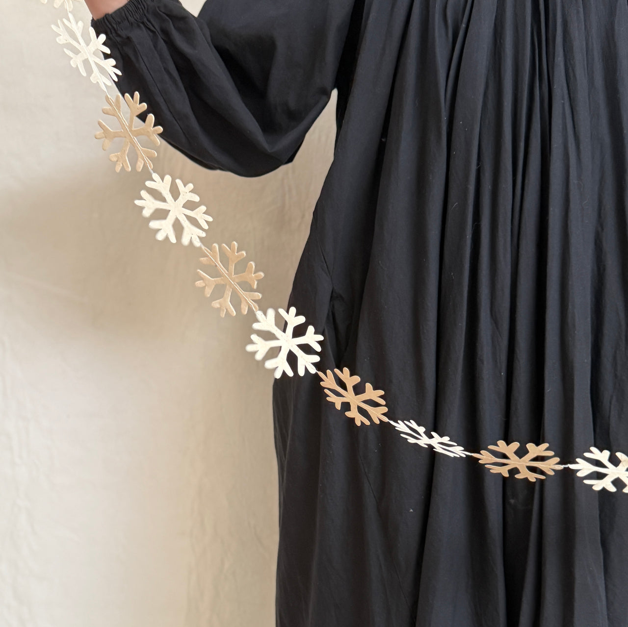 snowflake garland