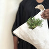 linen stocking