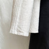 stone washed linen tea towels (beige)