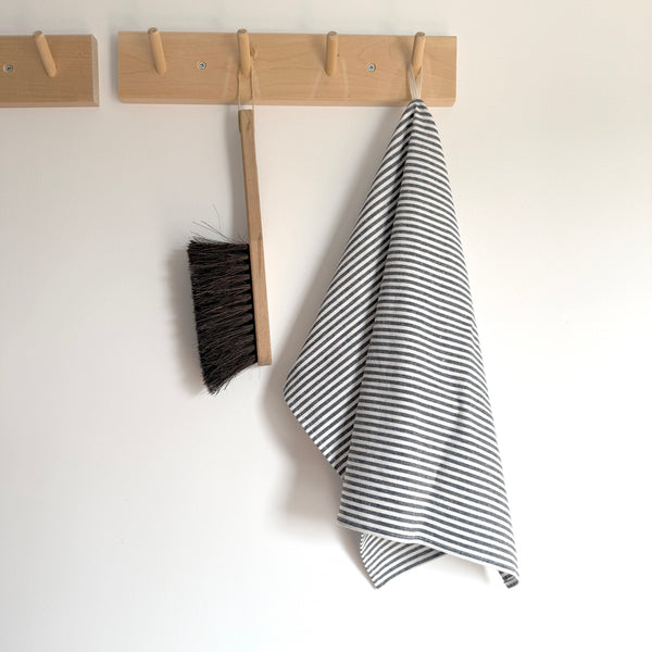 ticking tea towels- hemp and cotton