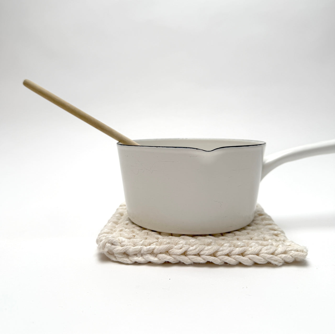 knit pot holder