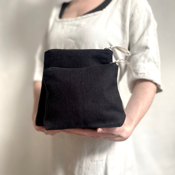 black linen case