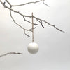 enamel ball ornament - in a box