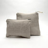 oatmeal linen case ( small )