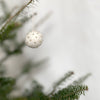 studded felt ball ornament