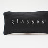 glasses case with zipper
