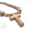 wooden beads with cross, pilo.ca, meditation