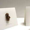 bear card - hello
