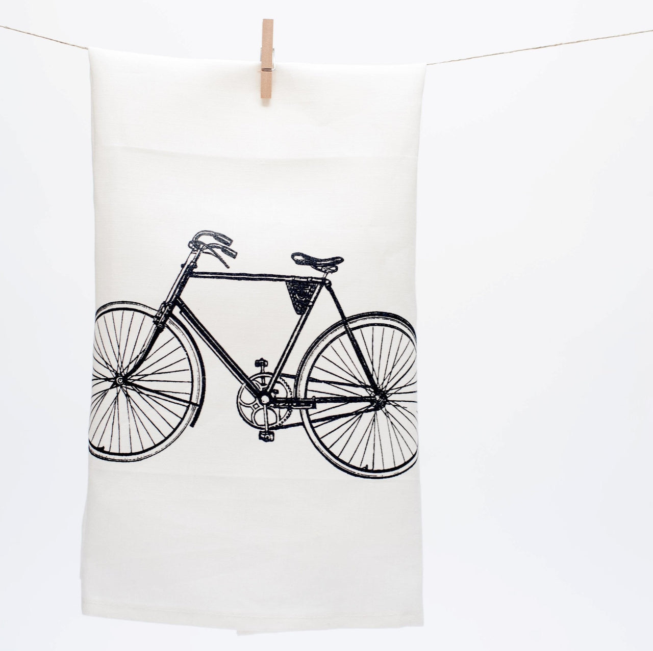 bike tea towel