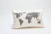 map pillow