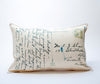 postcard pillow