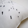 flying bird pillow