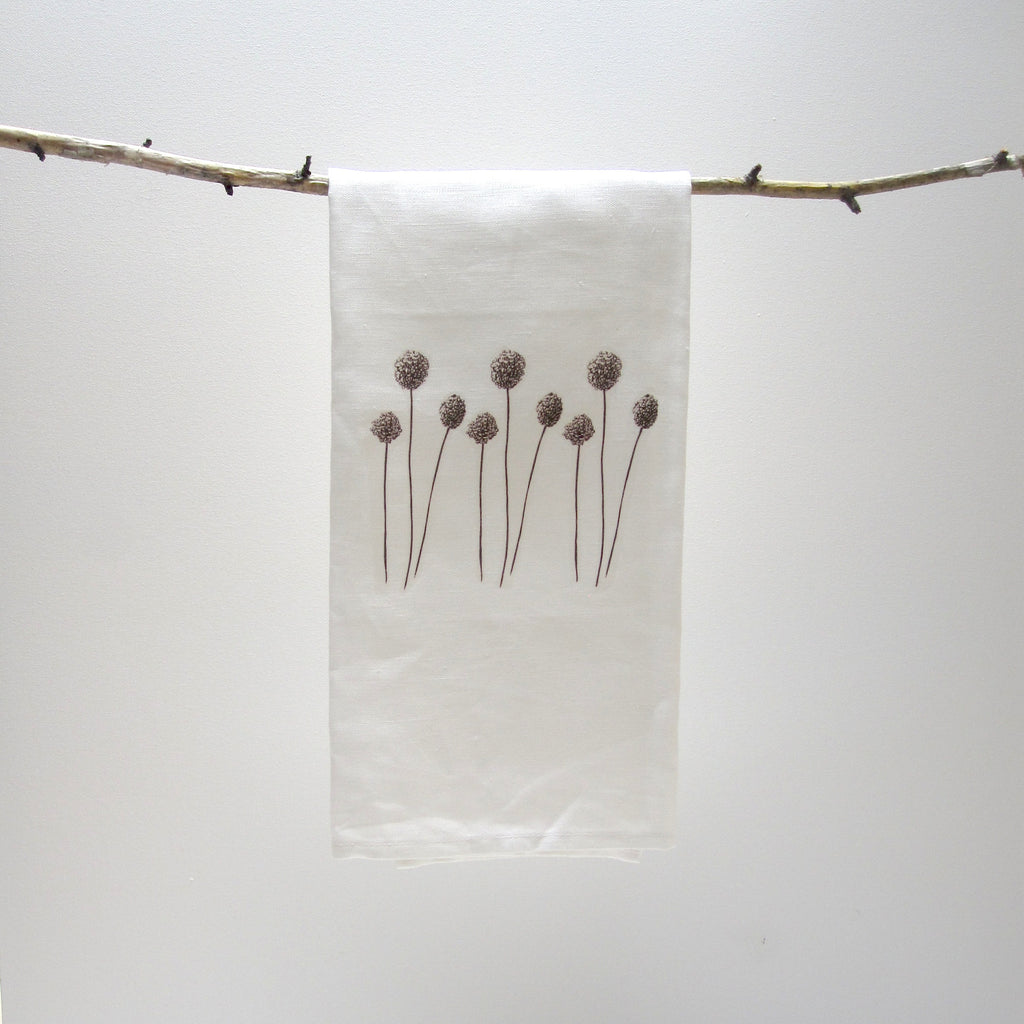 allium tea towel – pi'lo