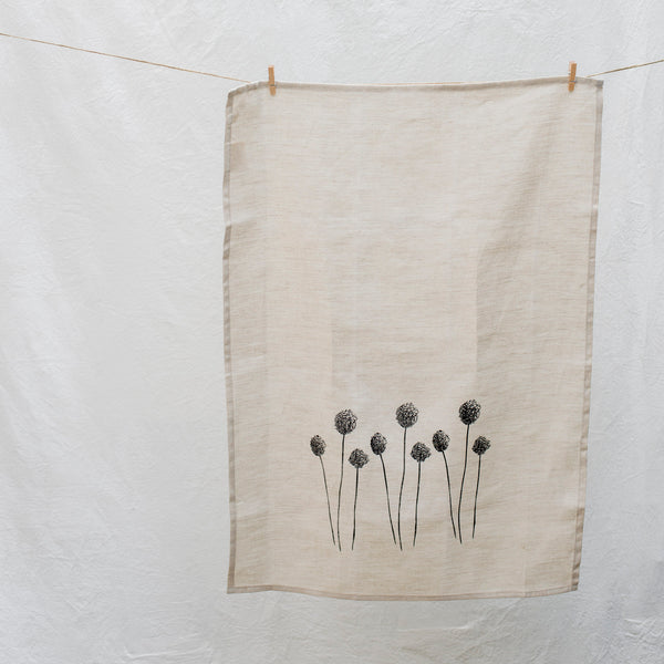 allium tea towel – pi'lo