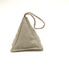 linen pyramid sachet
