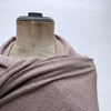 knit linen shawl (clay)