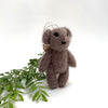 knit bear with wings- brown