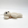 knit bear with wings- cream