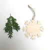large wood snowflake ornament