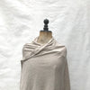 knit linen shawl (linen)