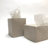 oatmeal linen tissue cover- rectangular