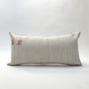 vintage linen monogrammed pillows